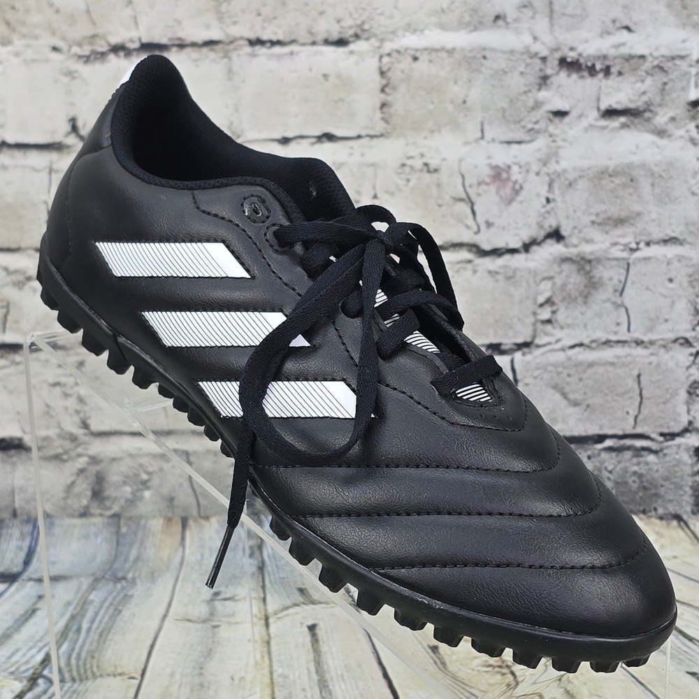 Adidas Goletto VIII TF Soccer Cleats Mens 8 Womens 9 Black White Turf GY5775 New